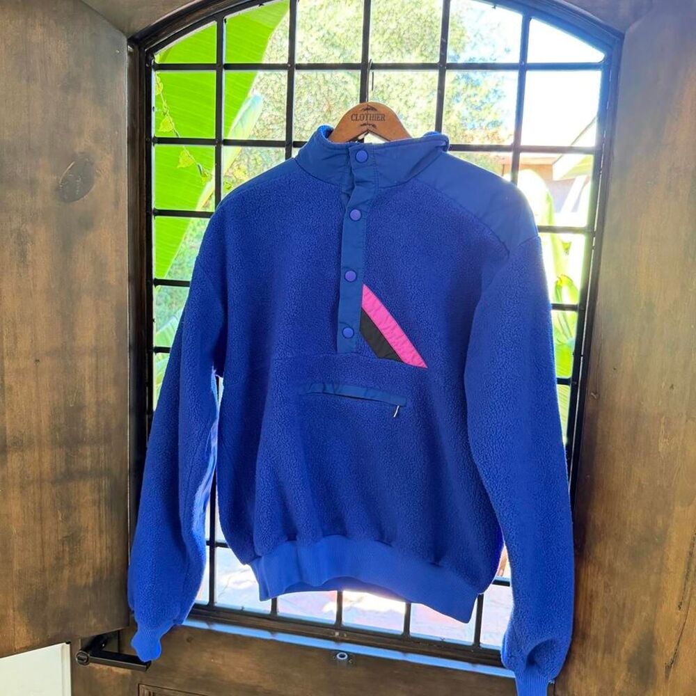 American-vintage Men's Blue Sweatshirt